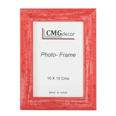 CMGdecor Red photo frame model 3860-09