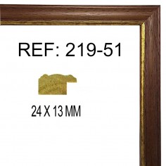 Portafoto Oro y Nogal... 2