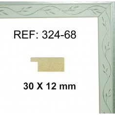 Portafoto Blanco y Plata... 2