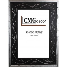 CMGdecor Walnut and Silver...