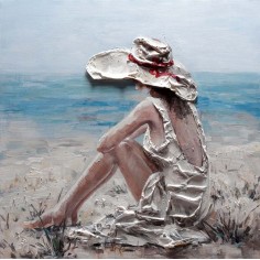 Cuadro pintura original italiana DIPI W626