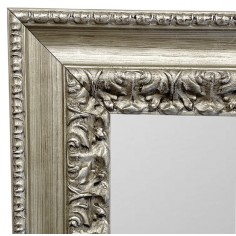 Wall mirror Silver wood...
