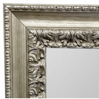 Wall mirror Silver wood trim Ref: 472-60
