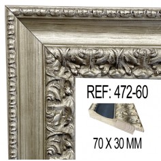 Wall mirror Silver wood... 2
