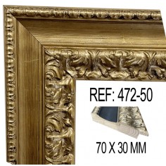 Espejo de pared Oro moldura... 2