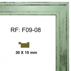 White and Silver moulding...