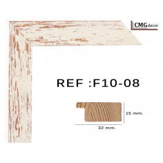 Moldura Blanco 30 x 15 mm
