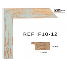 Moldura Celeste 30 x 15 mm