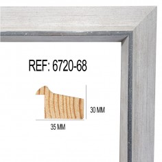 White and Silver wood...