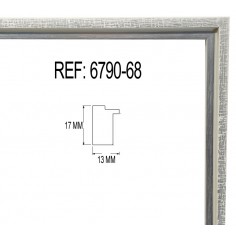 White and Silver wood...