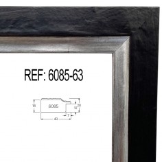 Silver and Black wood...