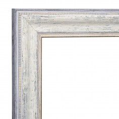 Moldura  Blanco y Oro 40 x...