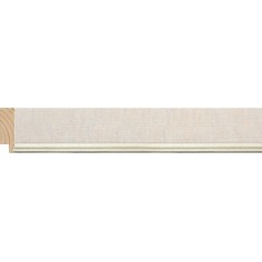Moldura Blanca y Plata 36 x... 2