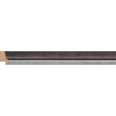 Moldura Plata y Negro 25 x... 2