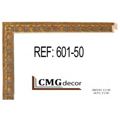 Gold moulding 20x20 mm