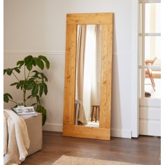 Rustic mirror of recovered...