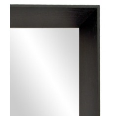 Wall mirror Black with wood...