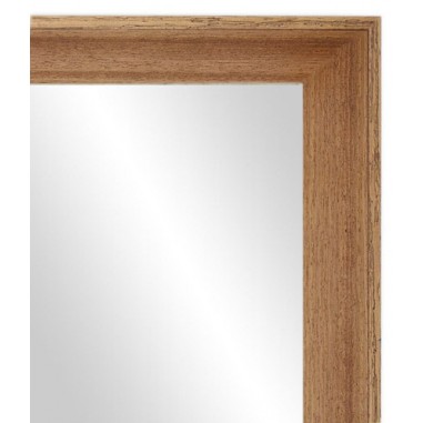 Wall mirror Oak with wood trim model...