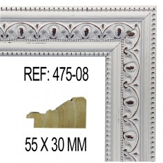 Wall mirror White with wood... 2