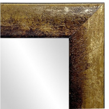 Espejo de pared Oro con moldura de...