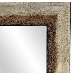 Wall mirror White with wood...