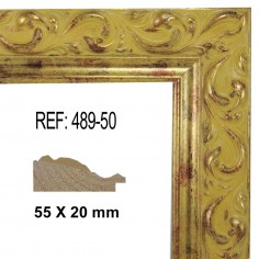 Espejo de pared Oro con... 2