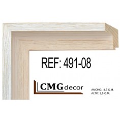 Wall mirror White with wood... 2