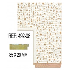 Espejo de pared Blanco con... 2