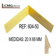 Moldura Oro de 20x68 mm