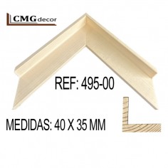 Natural moulding 40x35 mm