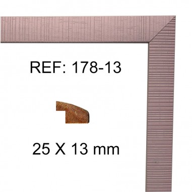 Moldura Rosa 20x13 mm