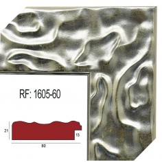 Moldura Plata 80 x 21 mm