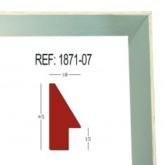 Greem moulding 18 x 45 mm