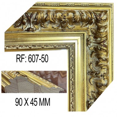 Gold moulding 90x45 mm