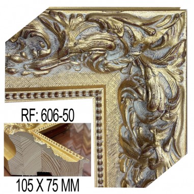 Gold moulding 105x75 mm