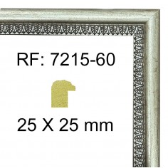 Silver wood moulding  25 x...