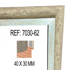 Silver and honey wood...