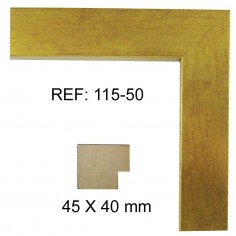 Moldura Dorada 40 x 40 mm