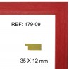 Red moulding 35x13 mm
