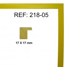Moldura Amarilla 17 x 17 mm