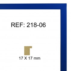 Blue moulding 17 x 17 mm