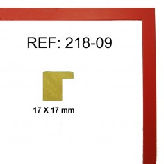 Moldura Roja 17 x 17 mm