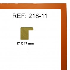 Moldura Naranja 17 x 17 mm