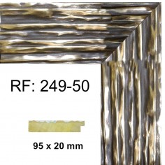 Gold moulding 95 x 20 mm