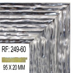 Moldura Plata 95 x 20 mm