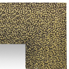 Espejo de pared con moldura de madera modelo E-442