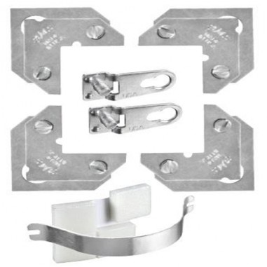 kit for assembly of aluminium frames