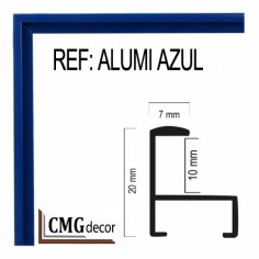 MOLDURA DE ALUMINIO DE 7 X...