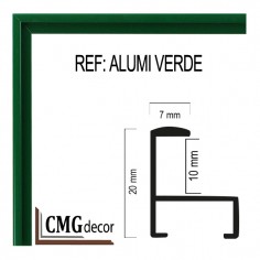 MOLDURA DE ALUMINIO DE 7 X...
